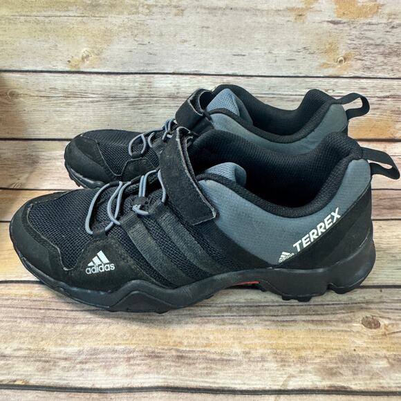 Adidas Mens Black Terrex AX2R Hiking Shoes Size 6.5 - Picture 4 of 9